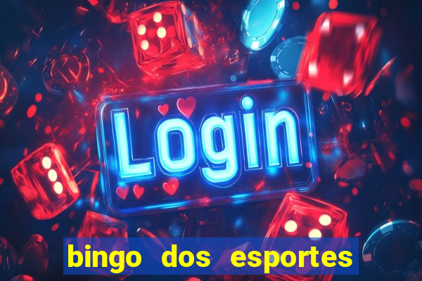 bingo dos esportes para imprimir